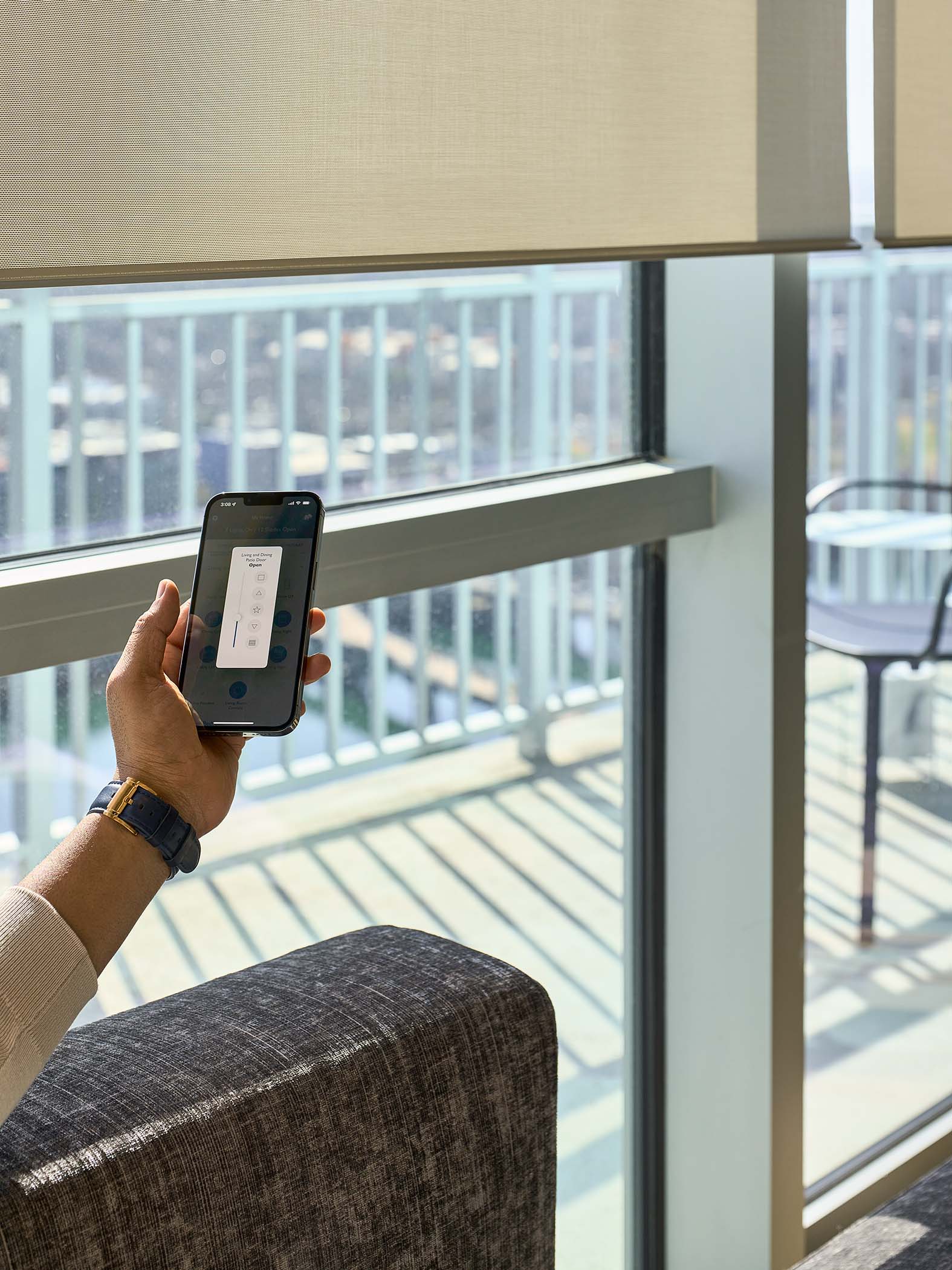 App de control de cortinas
